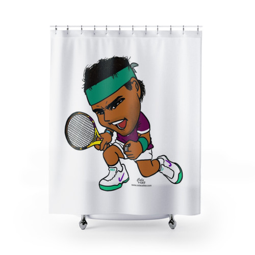 Rafa Spirit Tennis-Inspired Shower Curtains