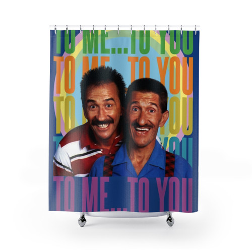 Chuckle Brothers Classic 80s TV Series Shower Curtain