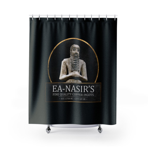Ea-Nasir's Funny Copper Ingots Bronze Age Meme Shower Curtains