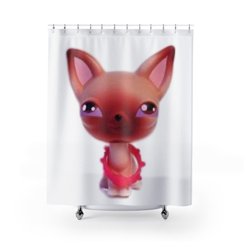 Unique Ugly Chihuahua Shower Curtain