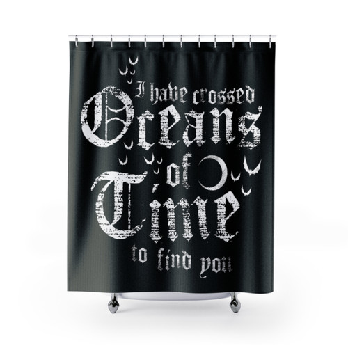 Vintage Distressed Gothic Horror Shower Curtains