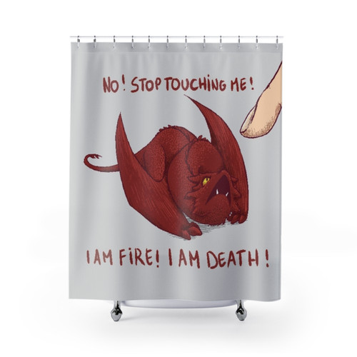 Little Smaug Dragon Shower Curtains