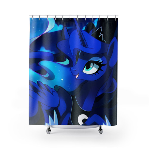 Princess of the Night Shower Curtains featuring the character Luna from My Little Pony