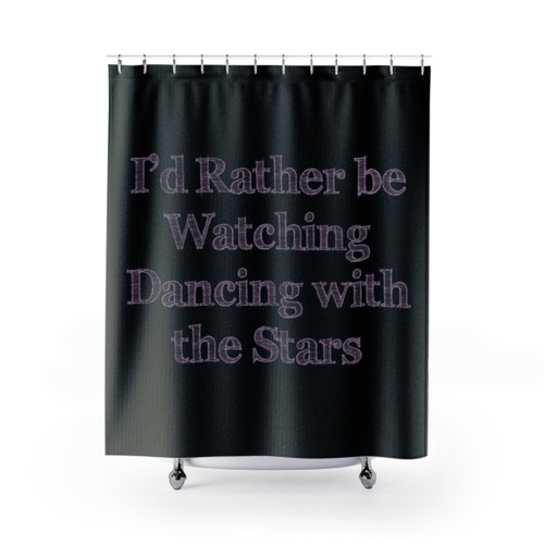 Dancing With The Stars TV Shower Curtains