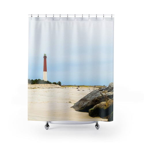 Barnegat Lighthouse Shower Curtains