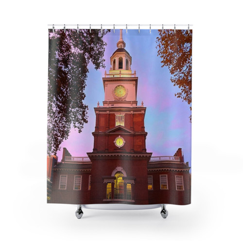 Independence Hall Shower Curtains - Historic Philadelphia Landmark