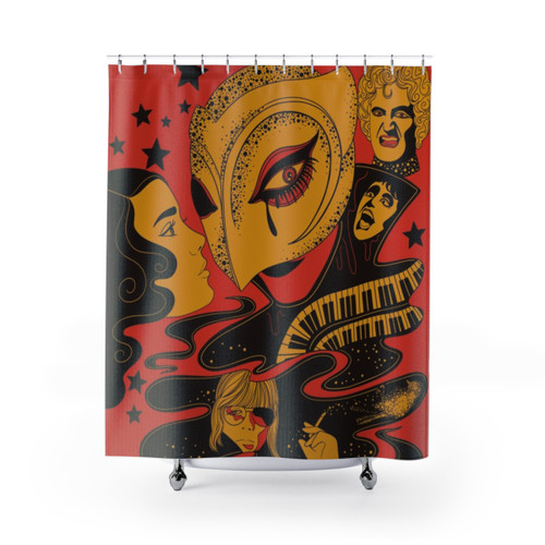 Phantom Shower Curtains - Bring the Cult Classic to Your Bathroom