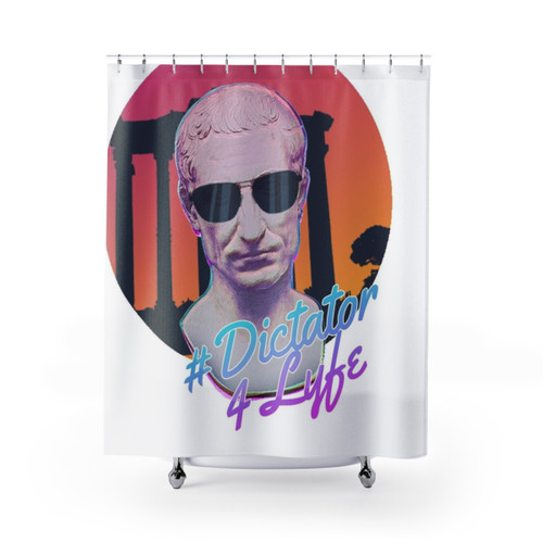 Ancient Rome Dictator Shower Curtains