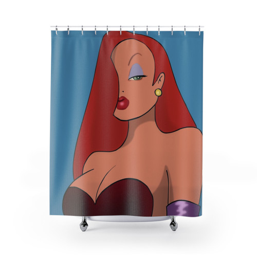 Jessica Rabbit Shower Curtain