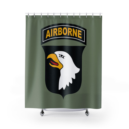 101st Airborne Division US Army Shower Curtains