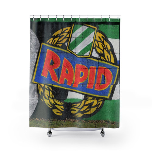 Graffiti Shower Curtains - Vibrant Urban Art Decor