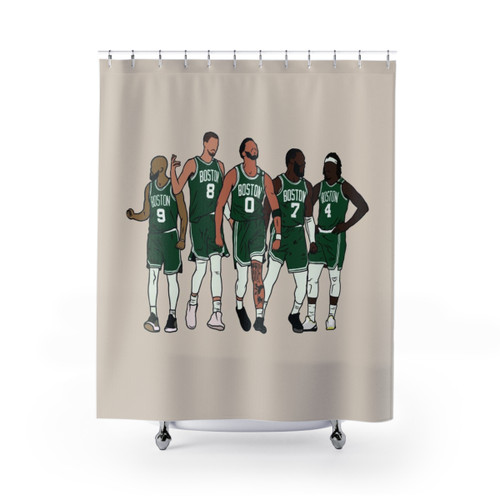 NBA Sports Basketball Shower Curtains