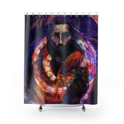 Fay King Shower Curtains with Magical Imagery