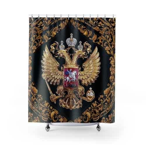 Russian Coat of Arms Shower Curtains