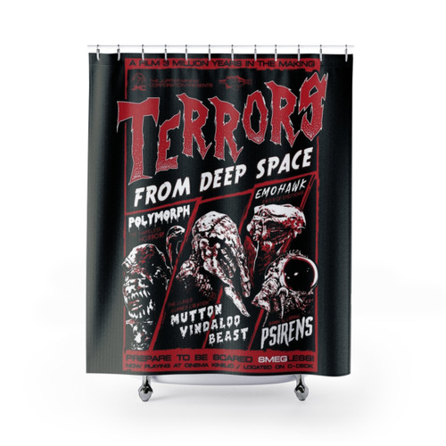 Sci-Fi Themed Shower Curtains