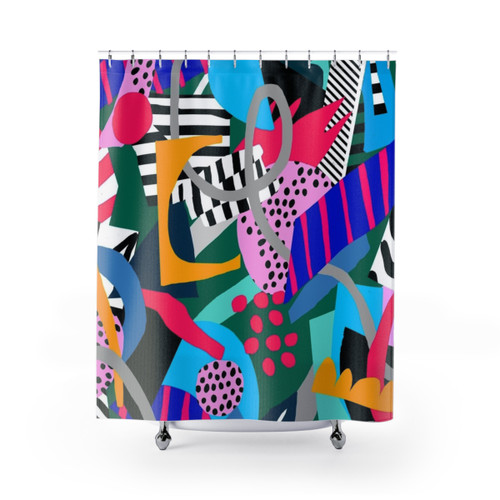Jungle Freestyle 2 Nature-Inspired Shower Curtains