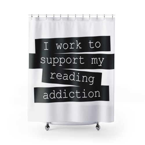 Book Quote Shower Curtains for Bookworms