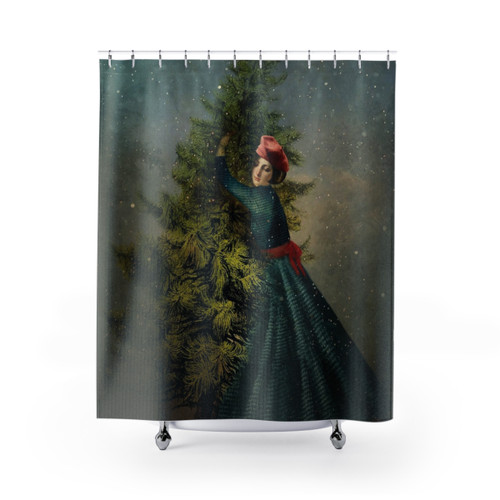 Der Tannenbaum Shower Curtains - Elegant Bathroom Decor