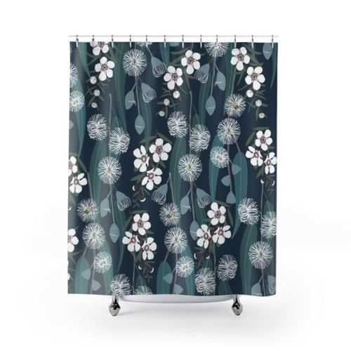 Eucalyptus and Tea Tree Shower Curtain