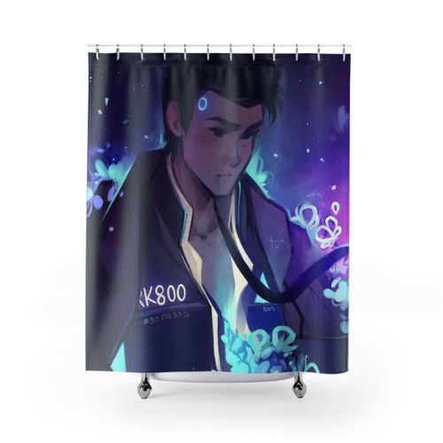 Connor DBH Inspired Shower Curtain