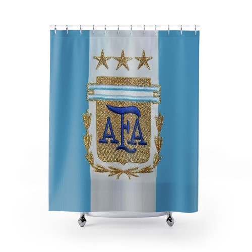 Argentine Soccer World Champions Shower Curtain