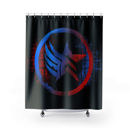 Mass Effect Renegade Paragon Shower Curtains