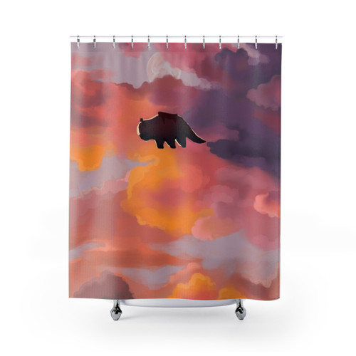Appa the Flying Bison from Avatar the Last Airbender Shower Curtain