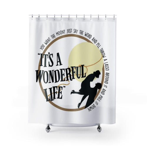 It's a Wonderful Life Movie Shower Curtains