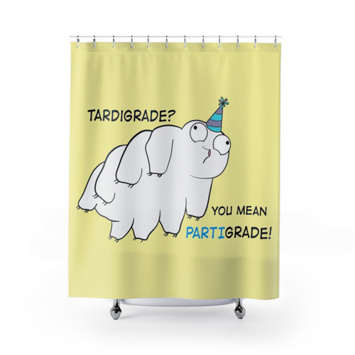 Partigrade Tardigrade Shower Curtains - Cute Water Bear Decor