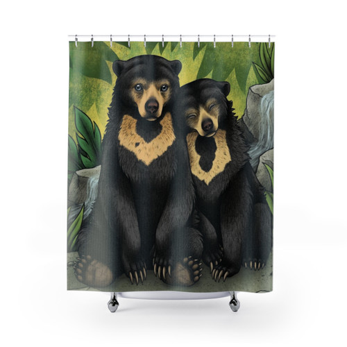 Adorable Sun Bears Shower Curtains