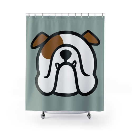 English Bulldog Shower Curtain