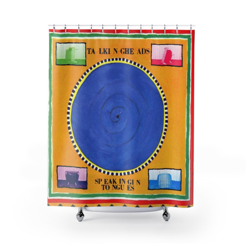 Talking Heads 80s Music Shower Curtains