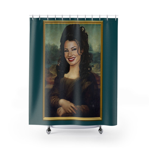 Mona Lisa Shower Curtain - The Nanny TV Show Decor