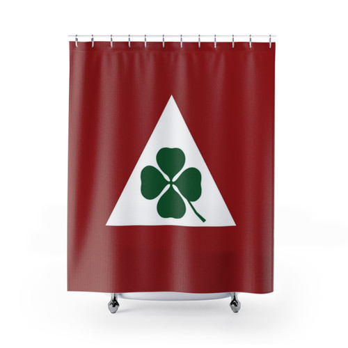 Quadrifoglio Classic Alfa Romeo Shower Curtains
