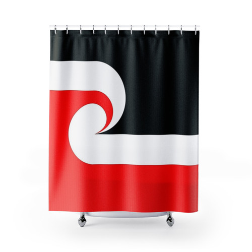 Maori Flag Shower Curtain
