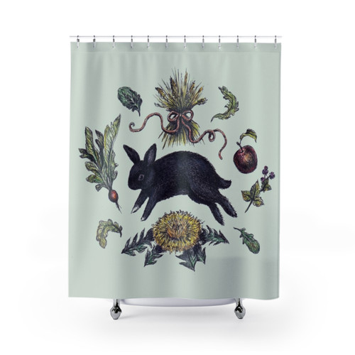 Whimsical Bunny Shower Curtains for the Home