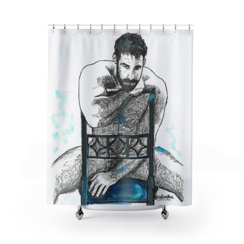 Big Daddy Bear Shower Curtains