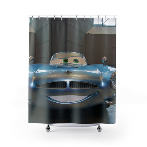 Finn McMissile Pixar Cars 2 Shower Curtains