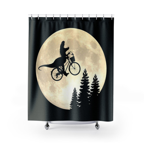 Dinosaur Shower Curtains with Close Encounters Design