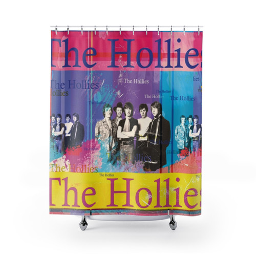 Retro The Hollies 60s Shower Curtains