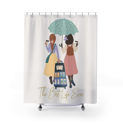 Best Life Ever (Cart) Shower Curtains