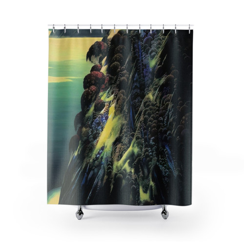 Eyvind Earle Nature Inspired Shower Curtains