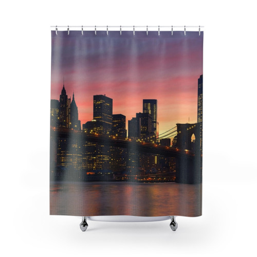 New York City Skyline Shower Curtains
