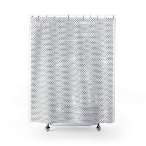 Star Wars Halftone Vader Shower Curtains