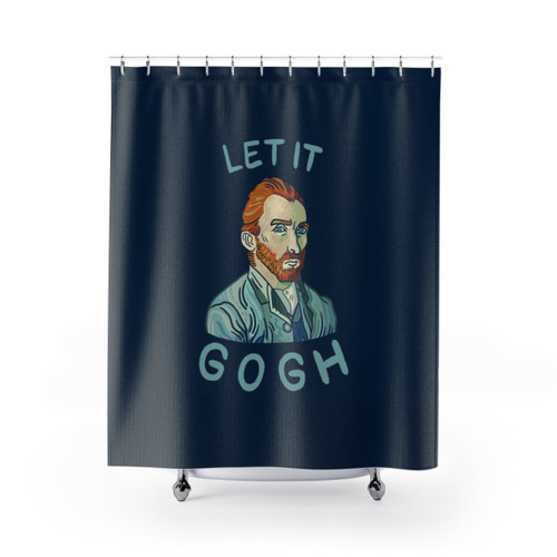 Vibrant Van Gogh Inspired Shower Curtain