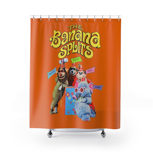 The Banana Splits Retro Shower Curtains