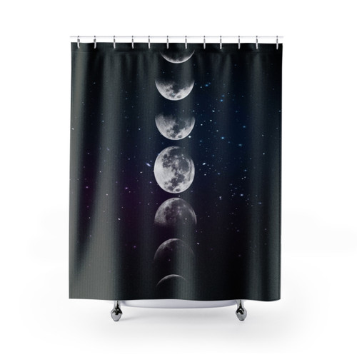 Phases of the Moon Shower Curtains