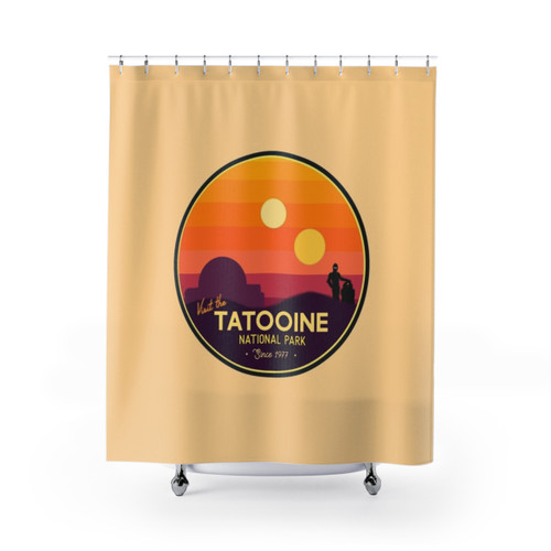 Tatooine Sci-Fi Shower Curtains