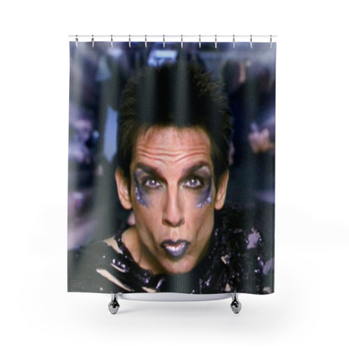 Zoolander Blue Steel Meme Shower Curtain