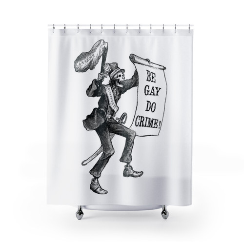 Bold LGBTQ+ Shower Curtains